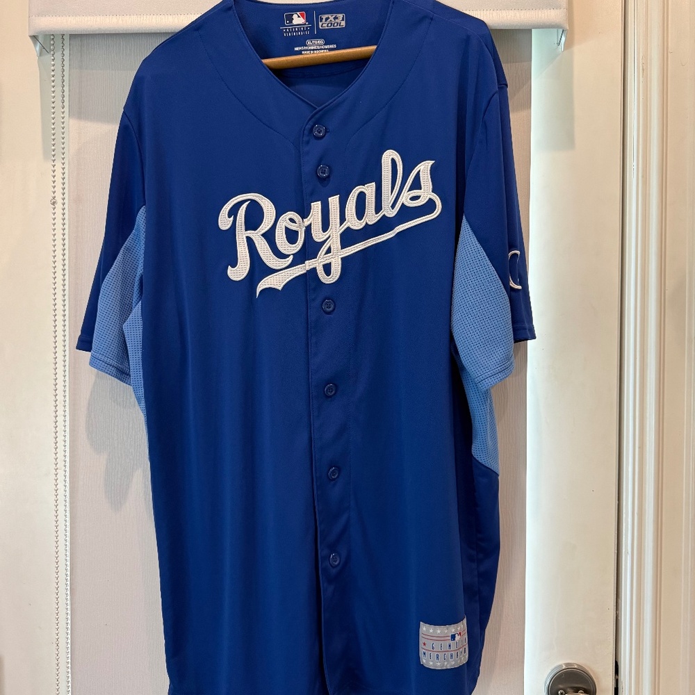 Kansas City Royals MLB Baseball Jersey TX3 Cool adult XL